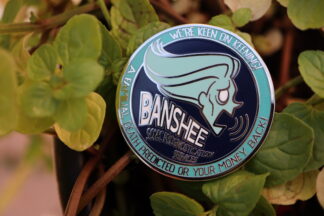 Banshee Sonic Prognostication Services - Hard Enamel Monster Merchant Pin